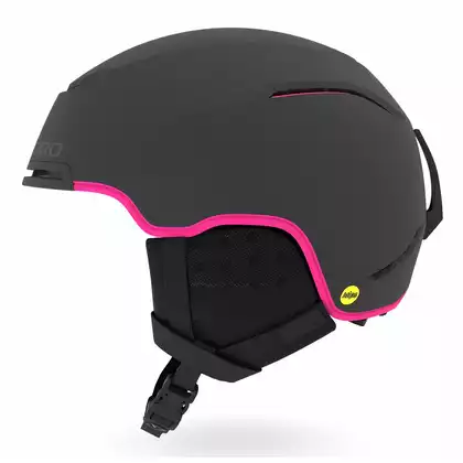 Zimní lyžařská / snowboardová přilba GIRO TERRA MIPS matte graphite bright pink 
