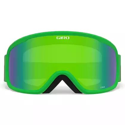Lyžařské / snowboardové brýle GIRO CRUZ BRIGHT GREEN WORDMARK - GR-7083043