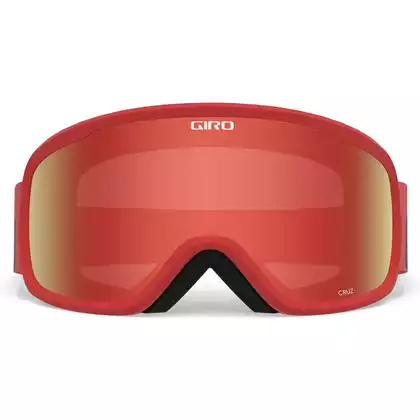 Lyžařské / snowboardové brýle GIRO CRUZ RED WORDMARK - GR-7083045
