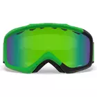 Juniorské lyžařské / snowboardové brýle GRADE BRIGHT GREEN BLACK ZOOM GR-7083102