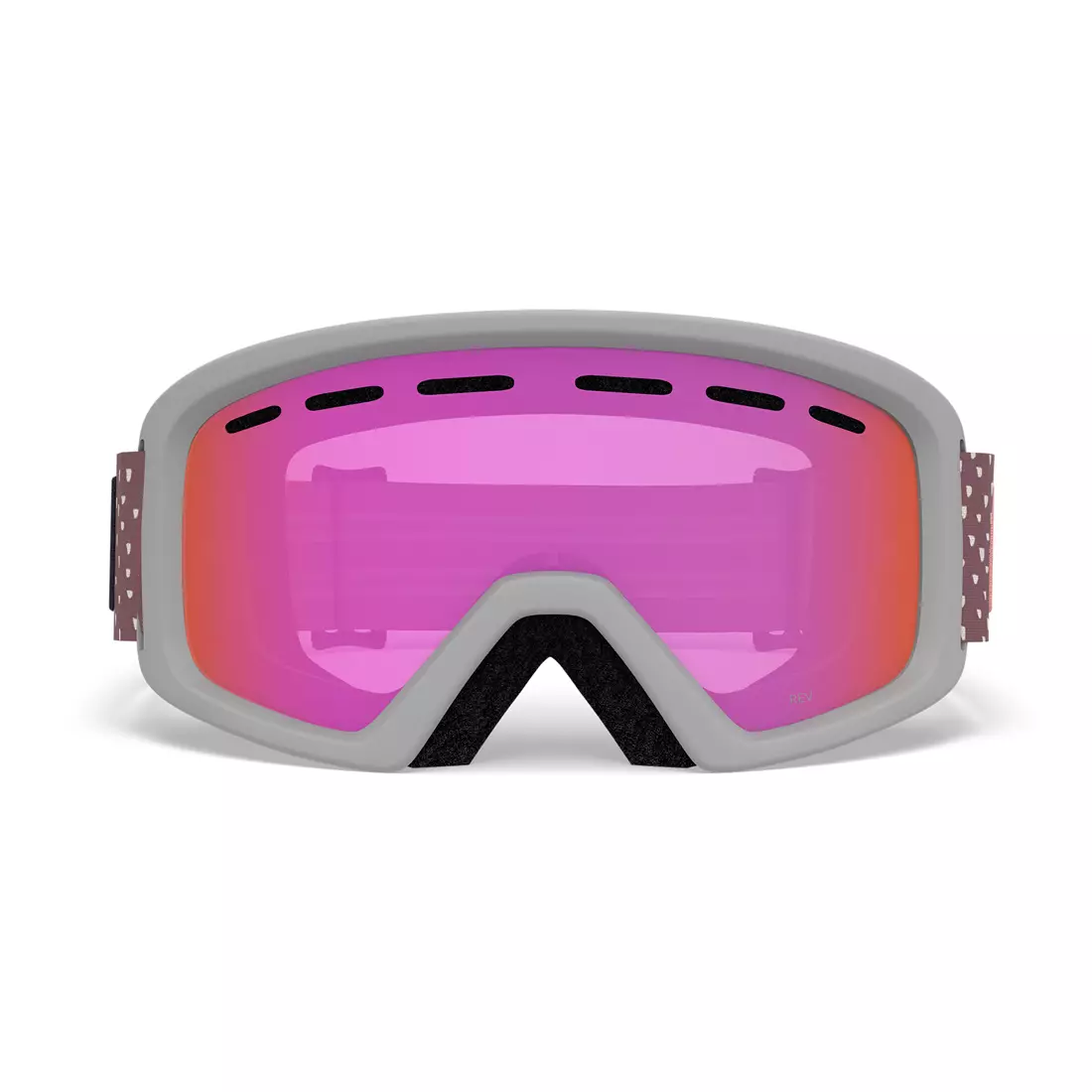 Juniorské lyžařské / snowboardové brýle REV NAMUK PINK GR-7105431