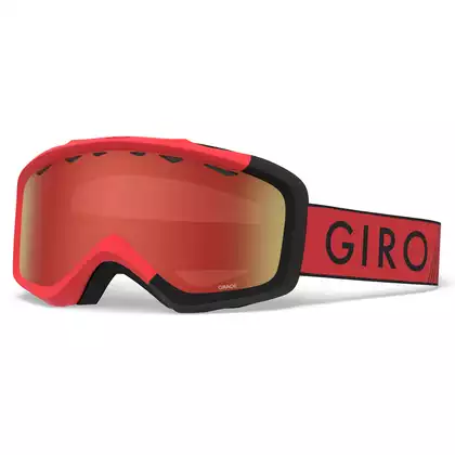 Juniorskie gogle narciarskie / snowboardowe GRADE RED BLACK ZOOM GR-7083108