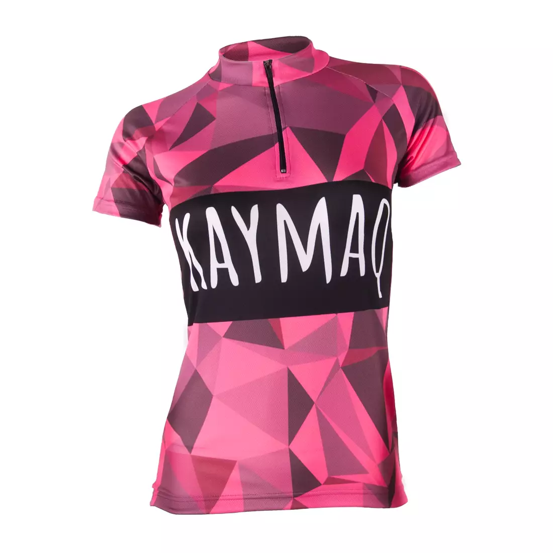 KAYMAQ RPS dámský růžový cyklistický dres
