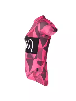 KAYMAQ RPS dámský růžový cyklistický dres