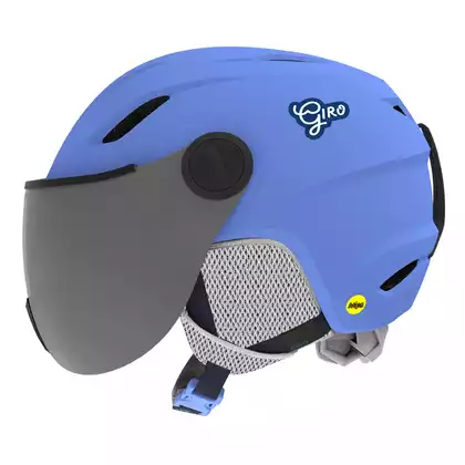 Kask narciarski/snowboardowy GIRO BUZZ MIPS matte shine blue 