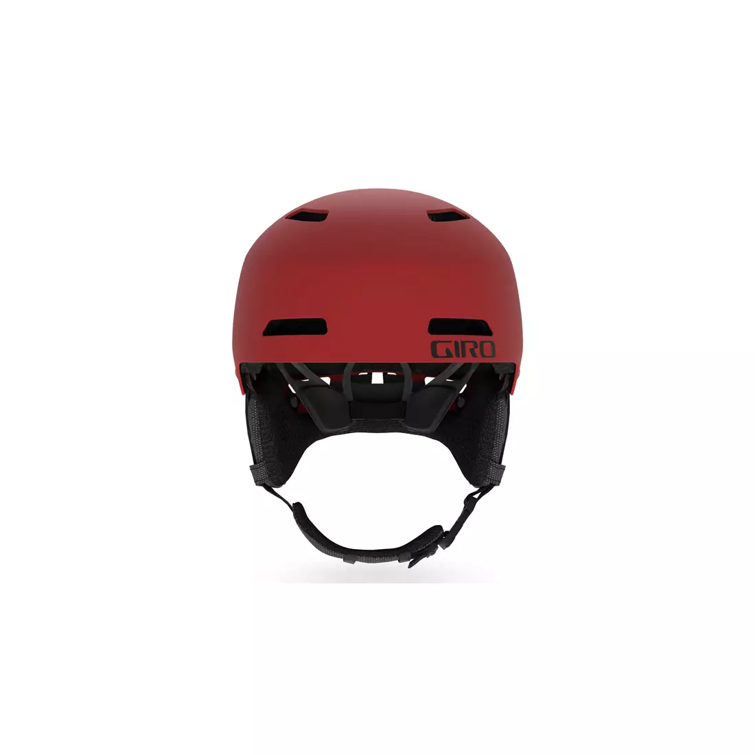 Lyžařská / snowboardová přilba GIRO LEDGE FS matte dark red smu 