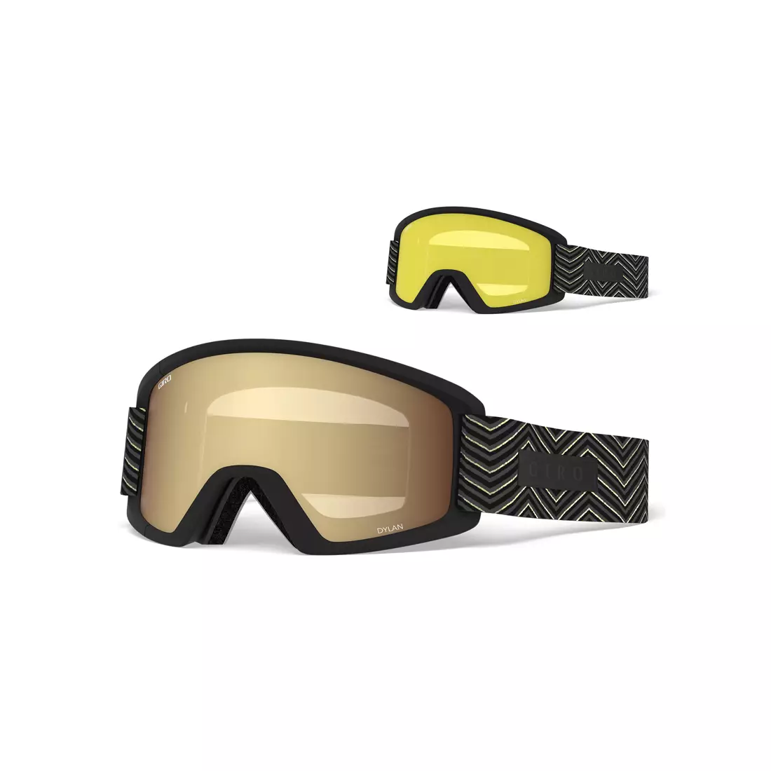Lyžařské/snowboardové brýle GIRO DYLAN BLACK ZAG GR-7105440