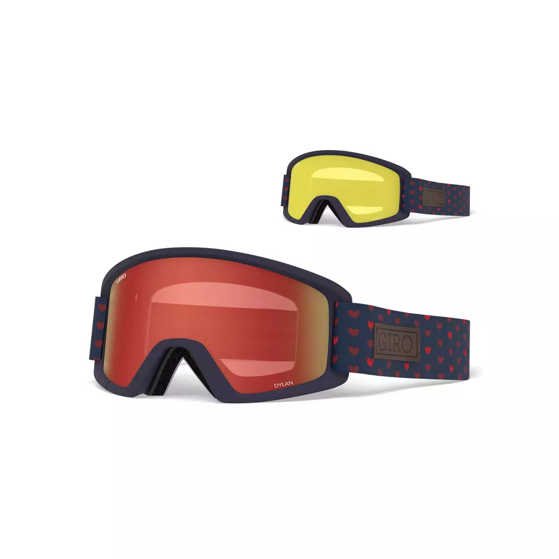 Lyžařské / snowboardové brýle GIRO DYLAN HEARTS GR-7105442