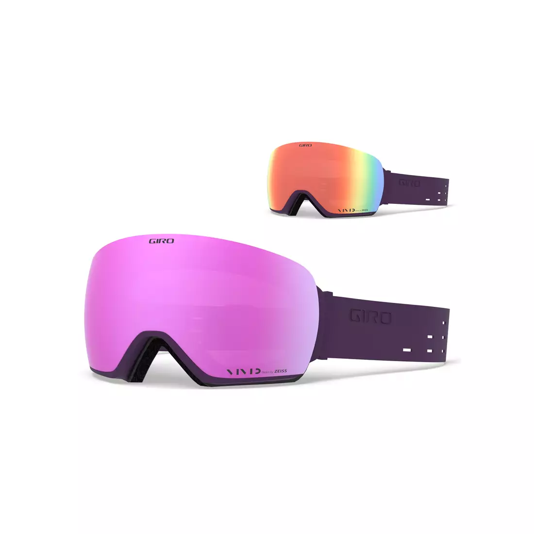 Lyžařské / snowboardové brýle GIRO LUSI SILICONE DUSTY PURPLE GR-7094603