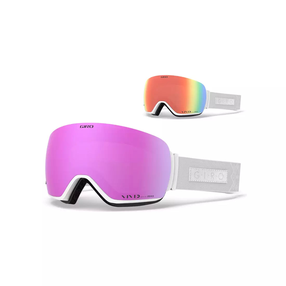 Lyžařské / snowboardové brýle GIRO LUSI WHITE VELVET GR-7094539