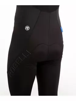 Rogelli FOCUS neizolované cyklistické kalhoty se šlemi gelová vložka černá 002.205