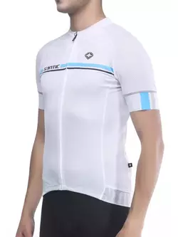 SANTIC pánský cyklistický dres bílý WM7C02107W