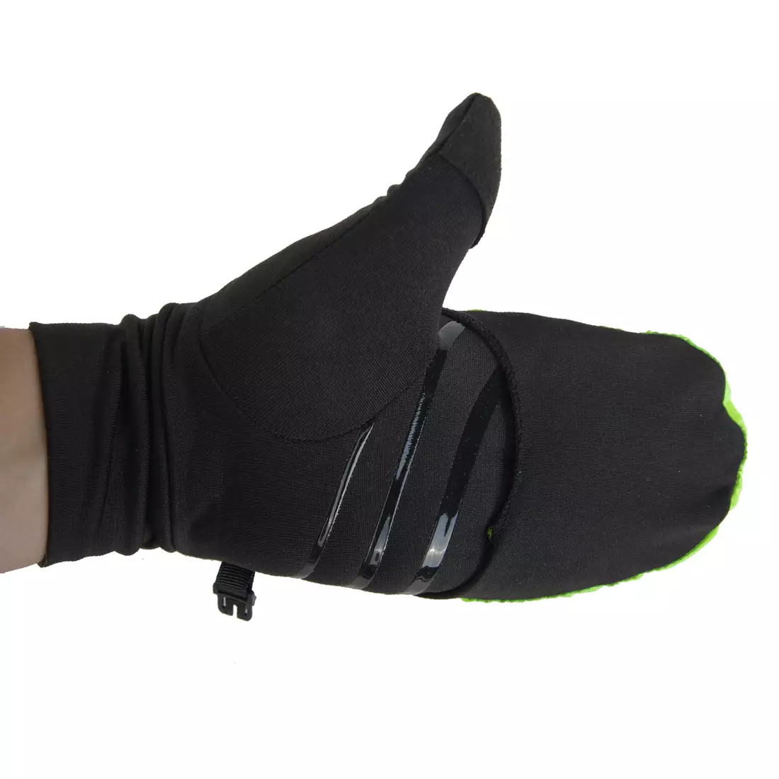 VIKING zimní rukavice, LED, případ VERMONT 140/20/0011/64 fluorově černá