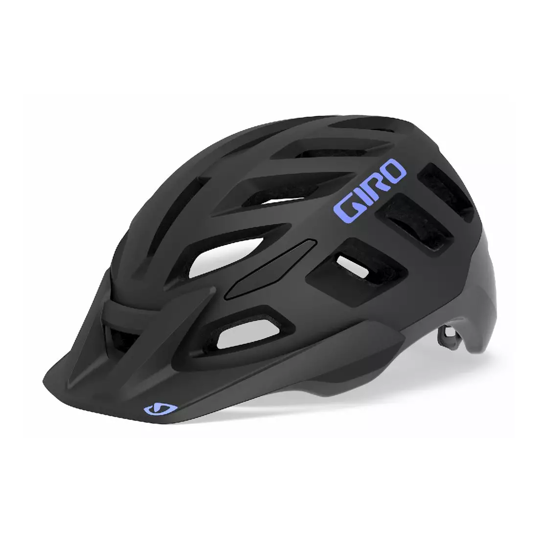 Cyklistická helma GIRO RADIX INTEGRATED MIPS W matte black electric purple 