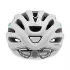 Cyklistická helma GIRO VASONA matte white silver 