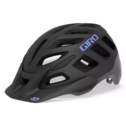 Dámská cyklistická helma GIRO RADIX W matte black electric purple roz. M (55-59 cm) (NEW)