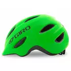 Dětská cyklistická helma GIRO SCAMP matte green lime 
