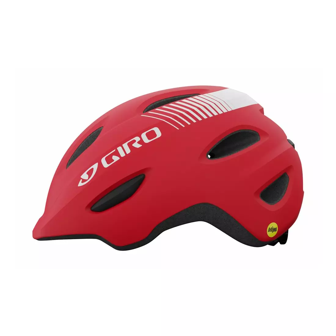 GIRO SCAMP INTEGRATED MIPS dětská helma na kolo, bright red