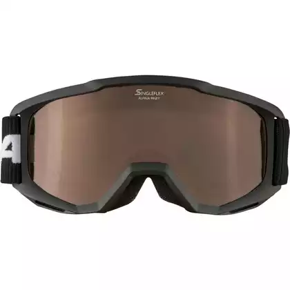 Lyžařské / snowboardové brýle  ALPINA JUNIOR PINEY BLACK A7268431