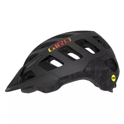 Cyklistická helma GIRO RADIX INTEGRATED MIPS matte black hypnotic 