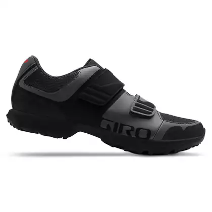 Pánská turistická cyklistická obuv GIRO BERM dark shadow black 