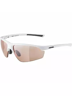 ALPINA sportovní brýle 3 výměnné čočky TRI-EFFECT 2.0 WHITE BLK MIRR S3/CLEAR S0/ORANGE MIRR S2 A8604310