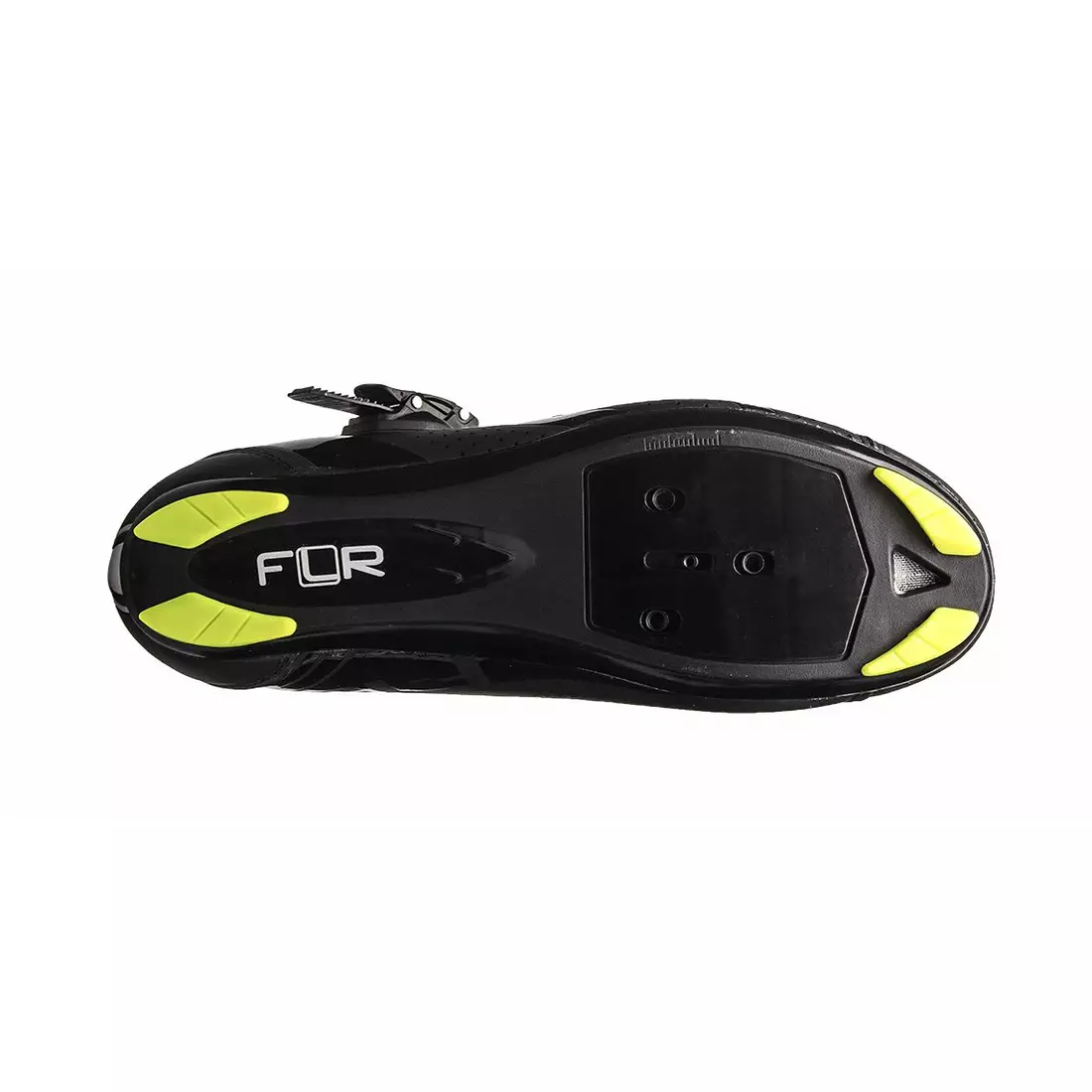 FLR F-15 černé a fluorové silniční cyklistické boty