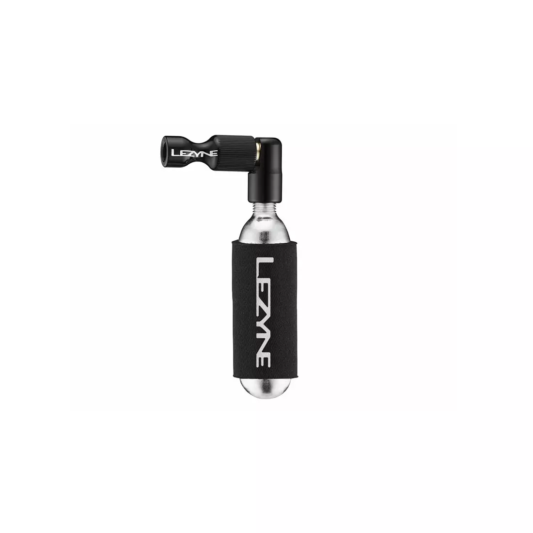 LEZYNE ruční pumpa na kolo trigger drive co2 + plynová kartuše 16g Černá LZN-1-C2-TRDR-V104