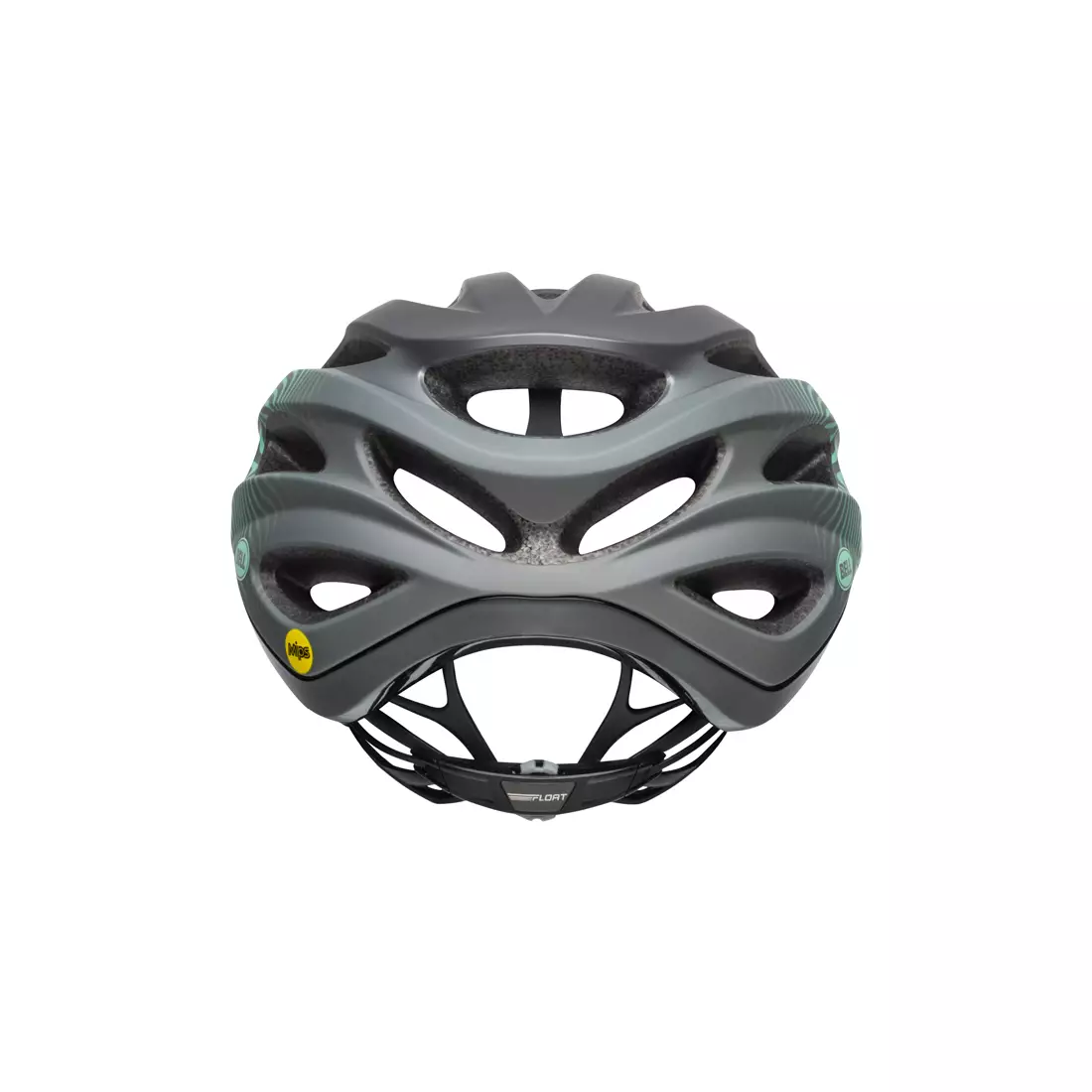 BELL FORMULA helma na silniční kolo, matte gloss gunmetal mint black