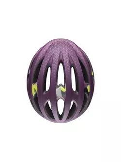 BELL FORMULA helma na silniční kolo, matte plum deco