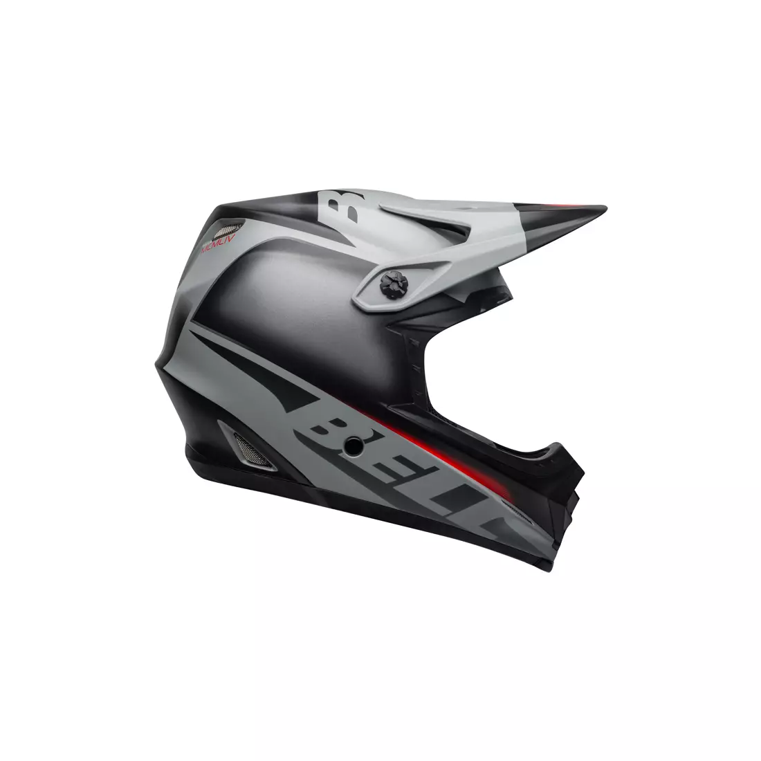 BELL FULL-9 FUSION MIPS cyklistická helma full face matte gloss black gray crimson 