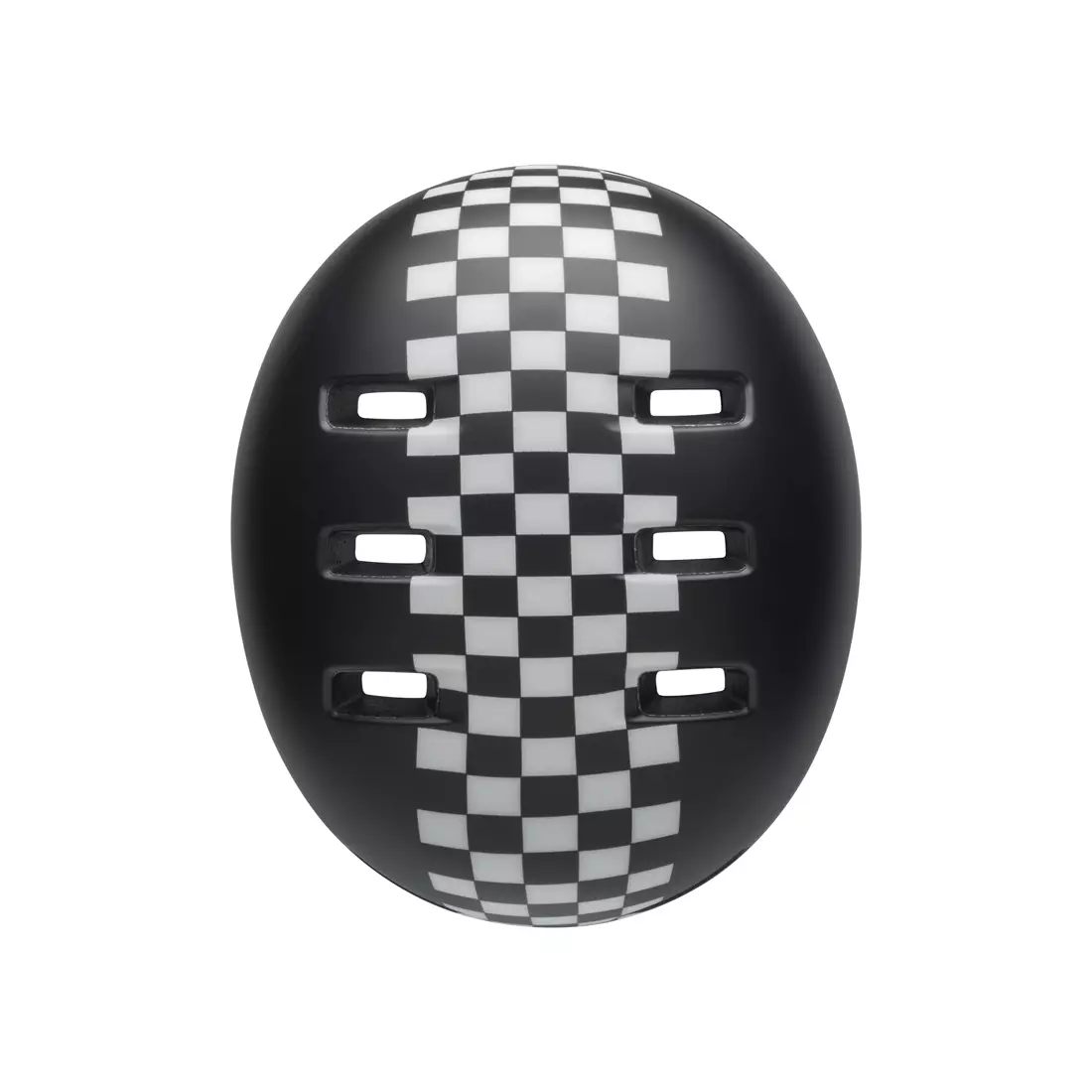 BELL LIL RIPPER Dětská cyklistická helma, checkers matte black white