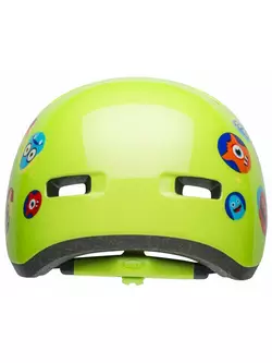 BELL LIL RIPPER Dětská cyklistická helma, monsters gloss green
