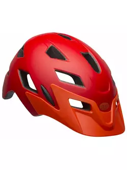 BELL SIDETRACK dětská helma matte red orange 