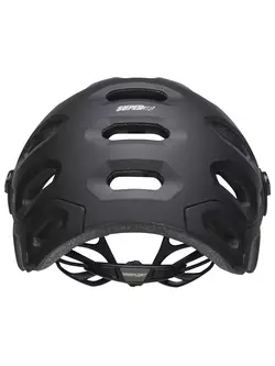 BELL SUPER 3 Cyklistická helma  mtb, matte gloss black gray 