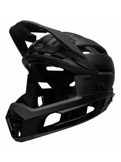 BELL SUPER AIR R MIPS SPHERICAL celoobličejová cyklistická helma, matte gloss black