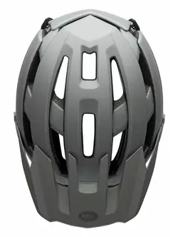 BELL SUPER AIR R MIPS SPHERICAL celoobličejová cyklistická helma, matte gloss grays