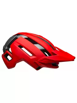 BELL SUPER AIR R MIPS SPHERICAL celoobličejová cyklistická helma, matte gloss red gray