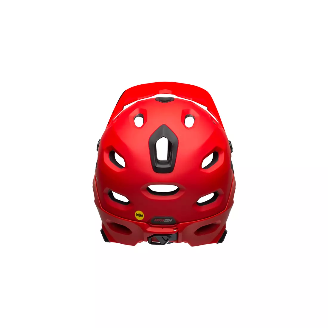BELL SUPER DH MIPS SPHERICAL helma na kola s plným obličejem, matte gloss crimson black