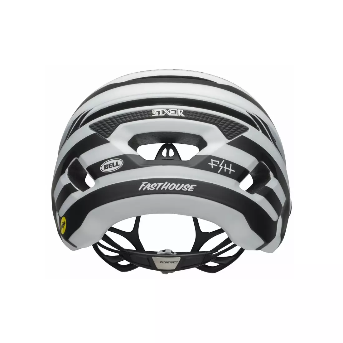 BELL cyklistická helma SIXER INTEGRATED MIPS, matte white black 