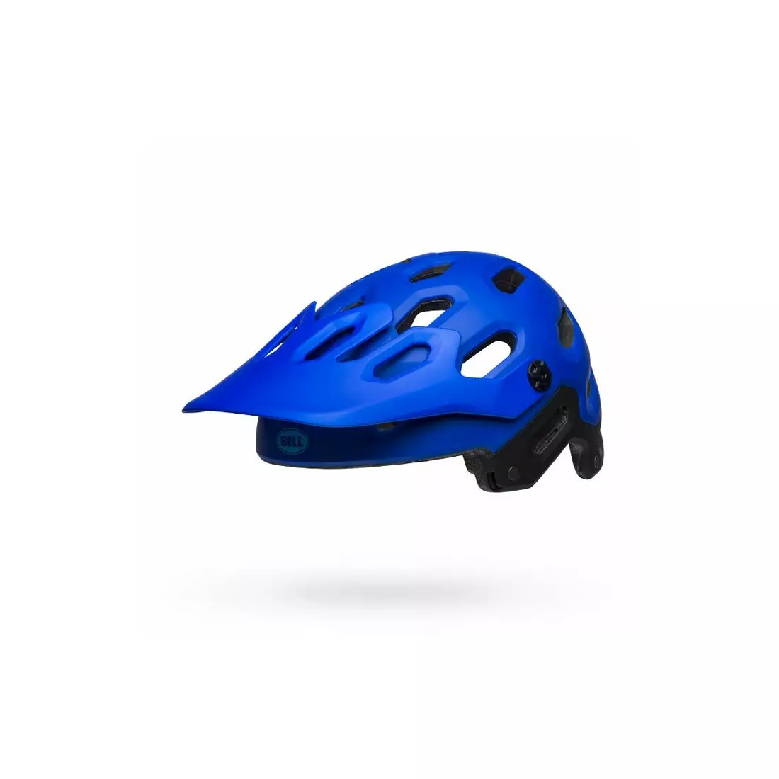 Cyklistická helma full face, odnímatelná čelist  BELL SUPER 3R MIPS matte blues