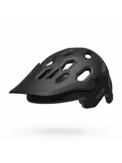 Cyklistická helma full face, odnímatelná čelist  BELL SUPER 3R MIPS matte gloss black gray