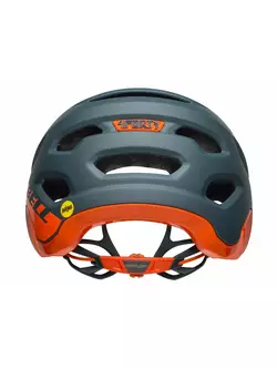 Cyklistická helma mtb BELL 4FORTY INTEGRATED MIPS cliffhanger matte gloss slate orange 
