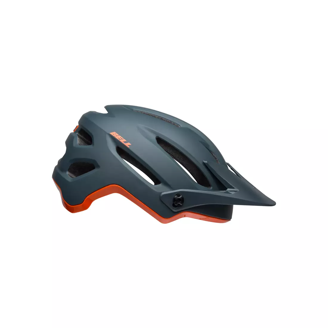 Cyklistická helma mtb BELL 4FORTY cliffhanger matte gloss slate orange