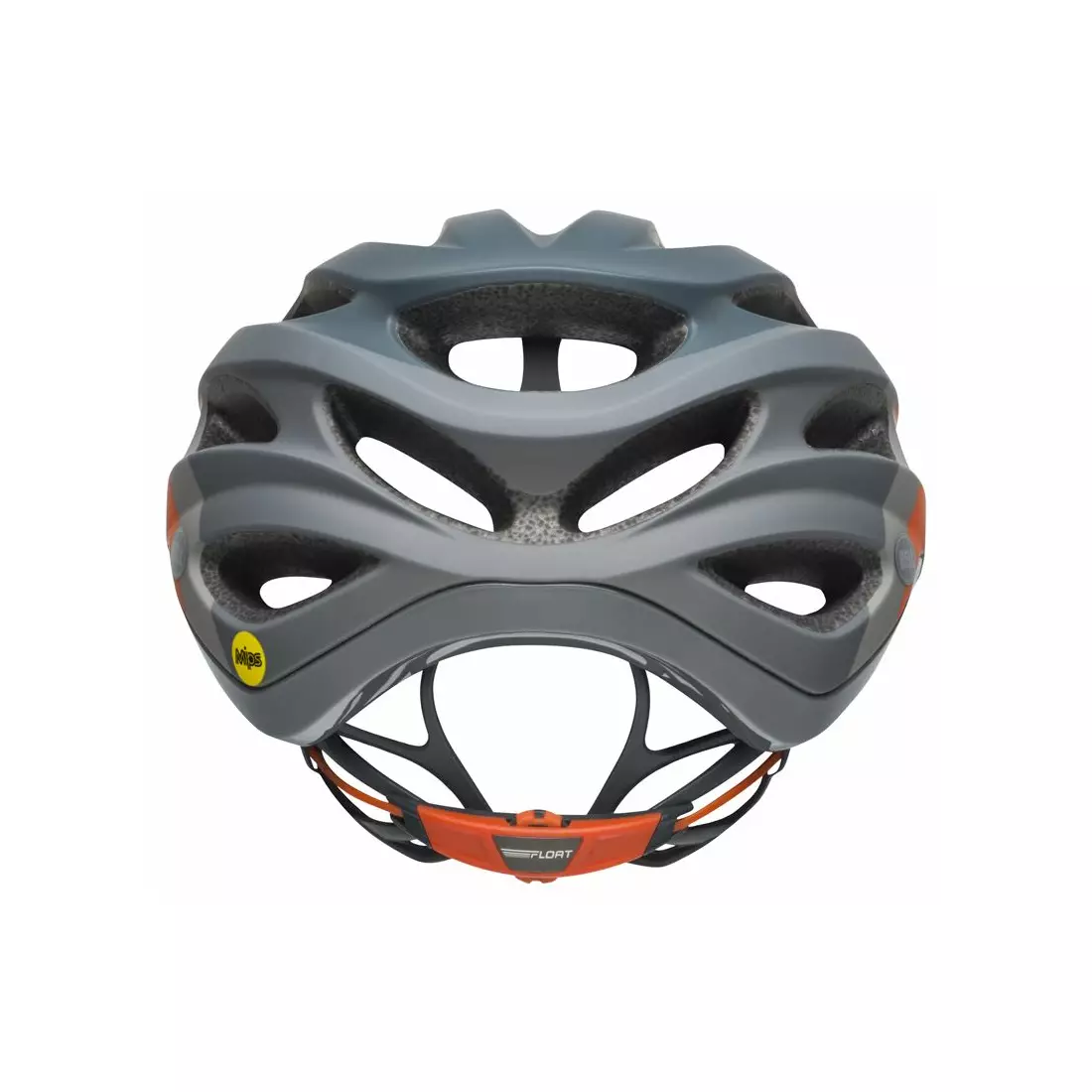 Cyklistická helma mtb BELL DRIFTER logic matte gloss slate gray orange 