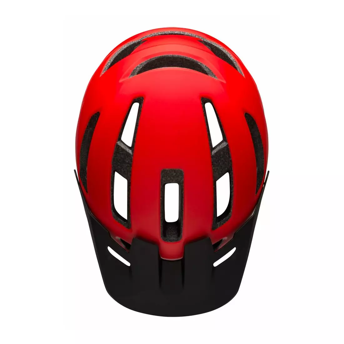 Cyklistická helma mtb BELL NOMAD matte red black 