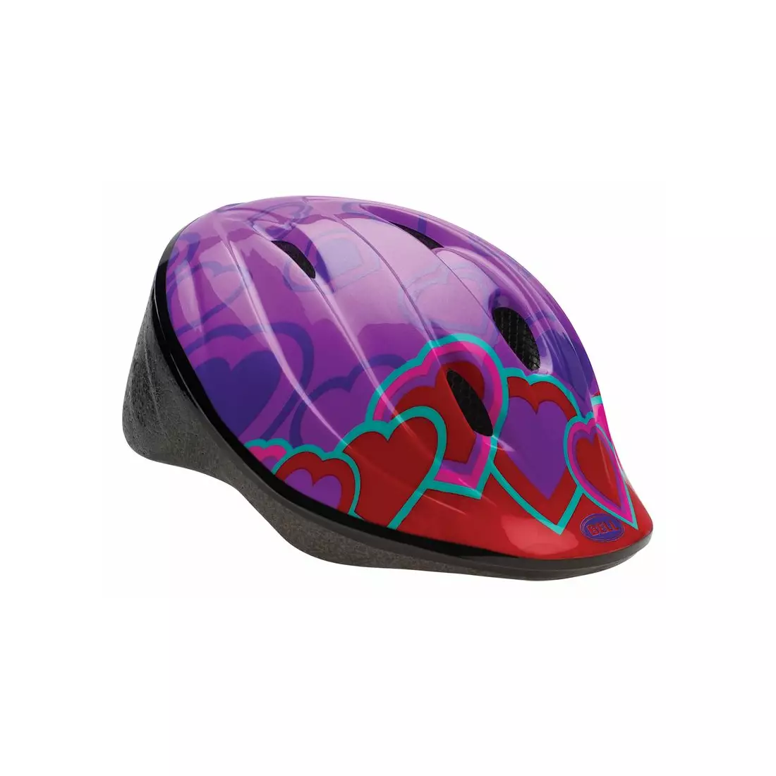 Dětská cyklistická helma BELL BELLINO heart color block 
