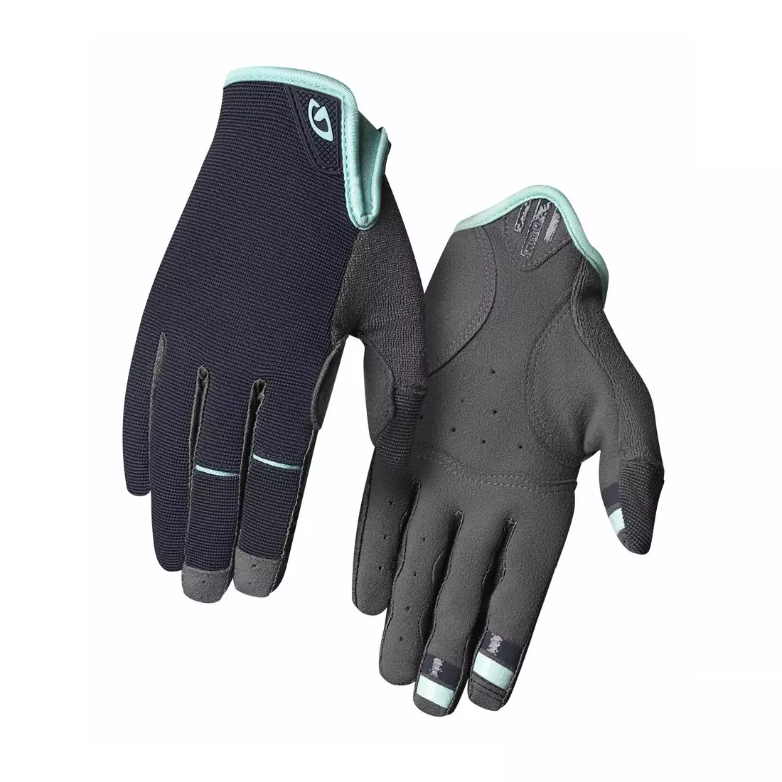 GIRO dámské cyklistické rukavice la dnd ukazováček midnight blue cool breeze 