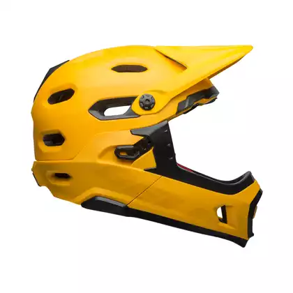 BELL SUPER DH MIPS SPHERICAL helma full face matte gloss yellow black 