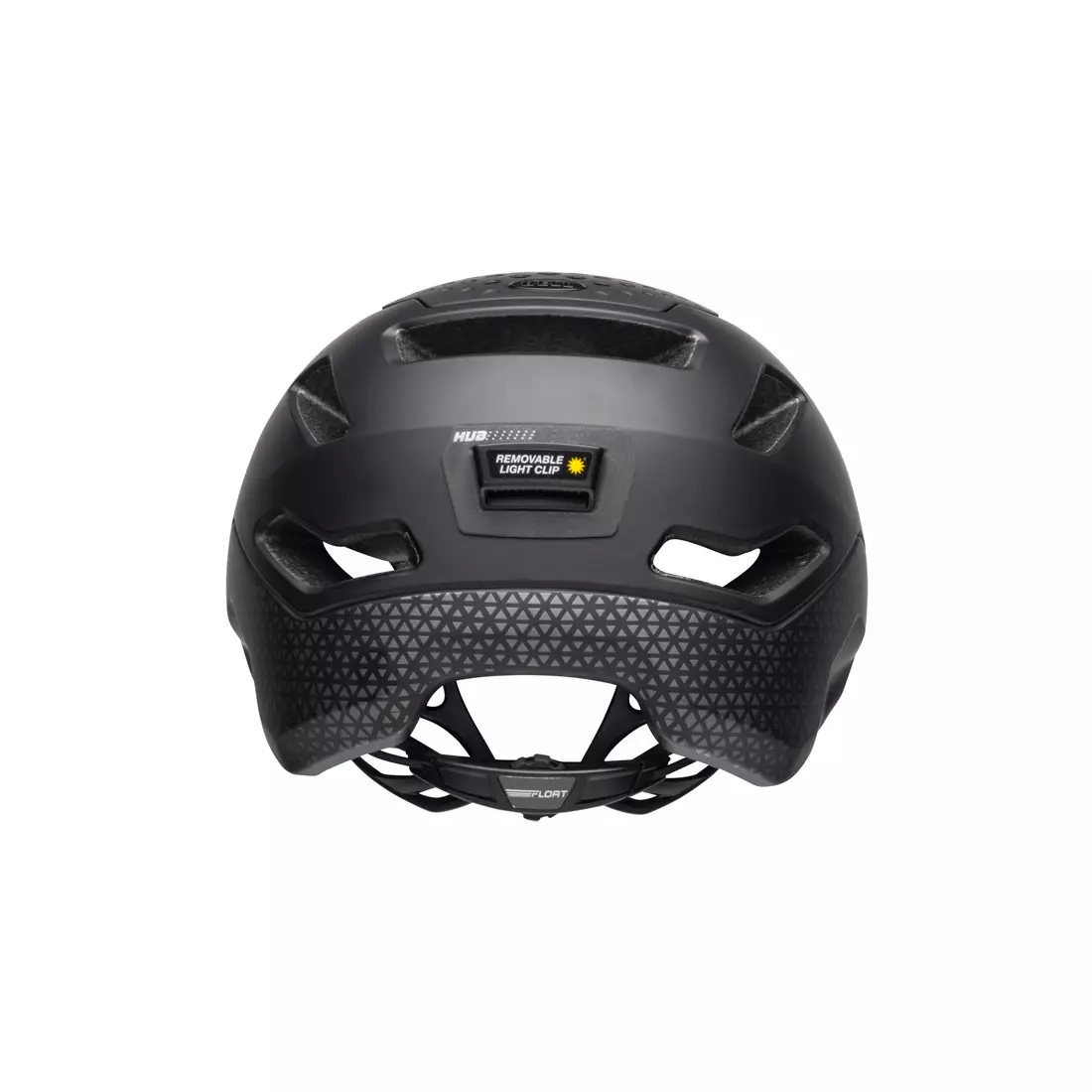 Městská cyklistická helma BELL HUB agent matte gloss black 